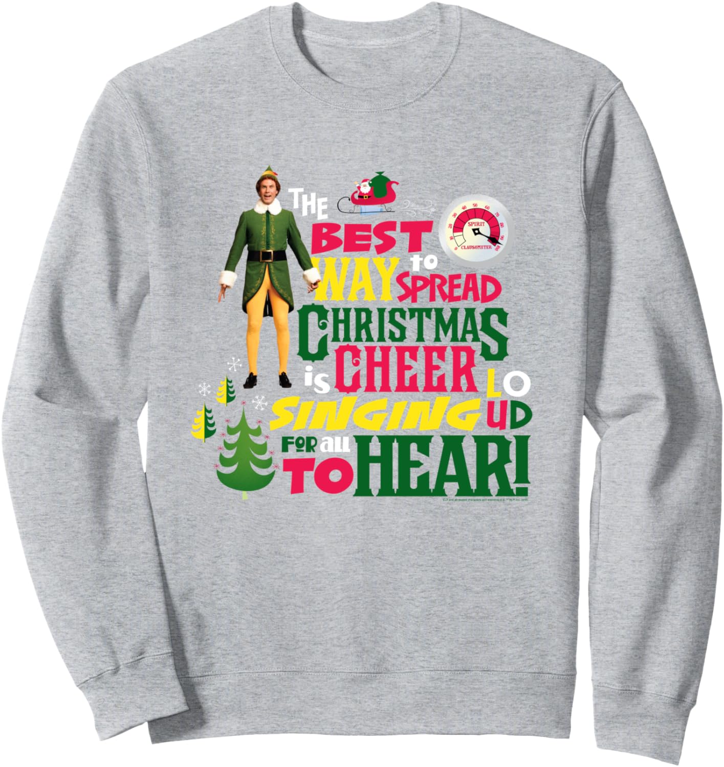 Elf Movie Christmas Cheer Sweatshirt
