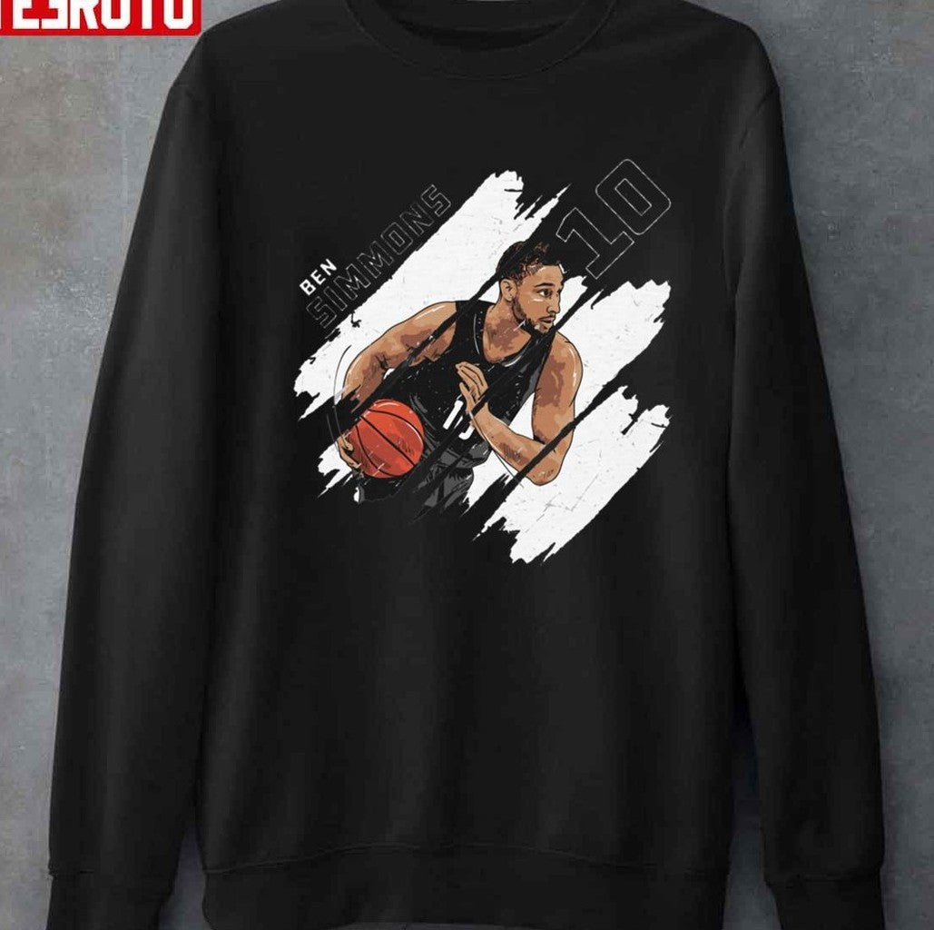 #10 Basketball Ben Simmons Stripes Unisex T-shirt