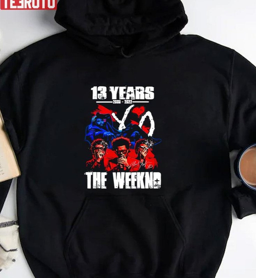 13 Years 2009-2022 The Weeknd Unisex T-Shirt