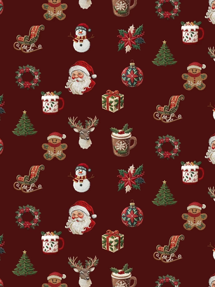 Embroidered Christmas