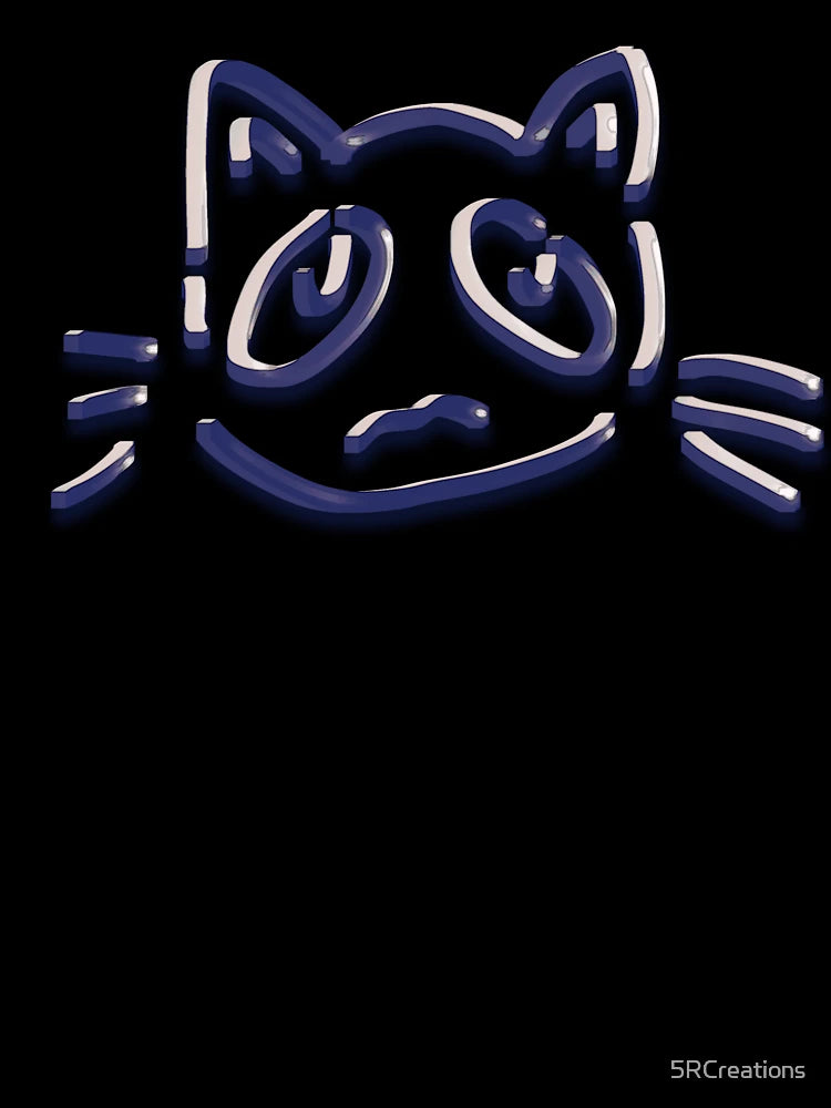 3d silly cat