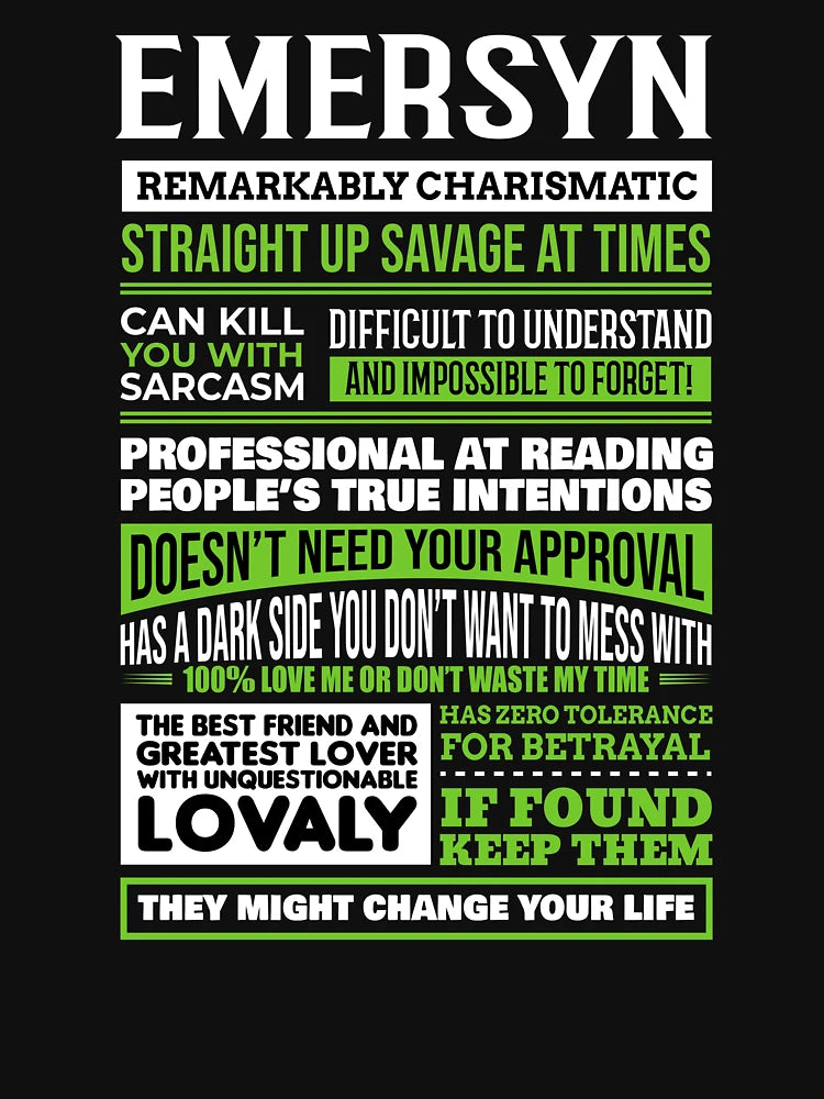 Emersyn Girl Name Definition