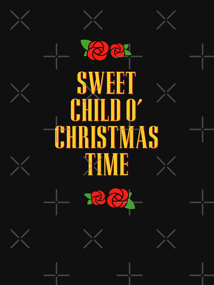 'Sweet Child O' Christmas Time' | Guns N Roses Christmas Card Design