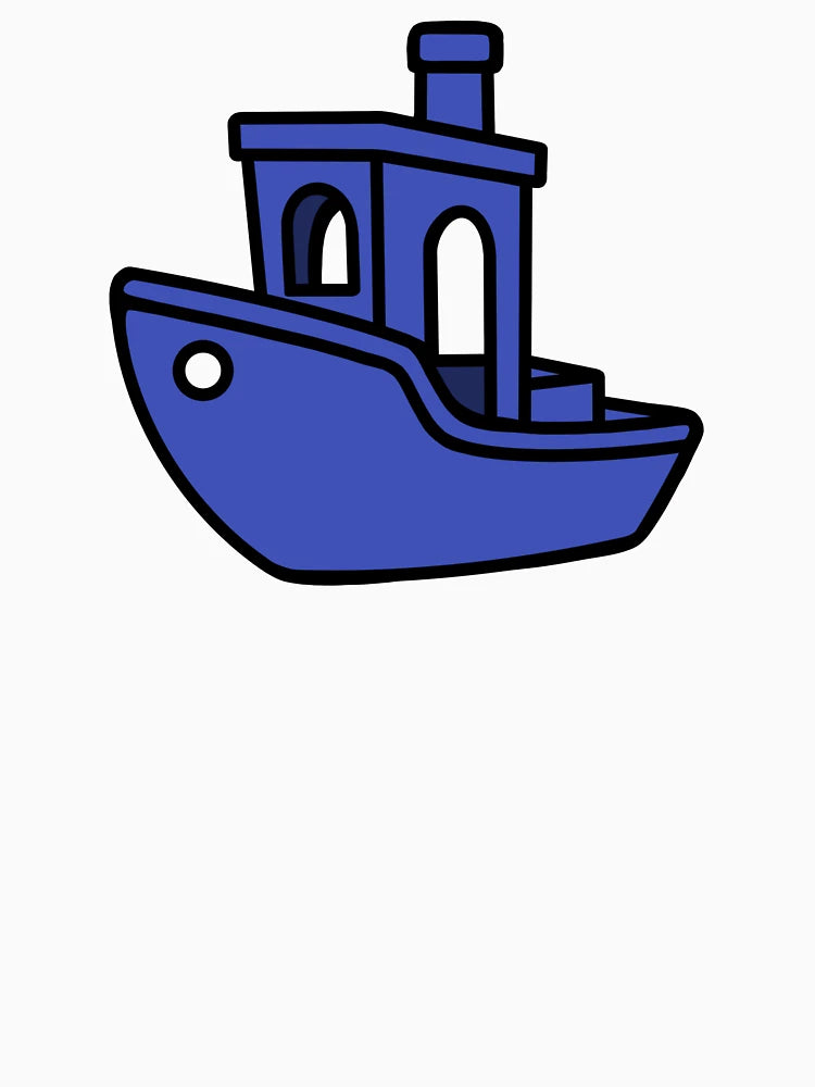 Electric Blue Benchy – Classic 3D Printing