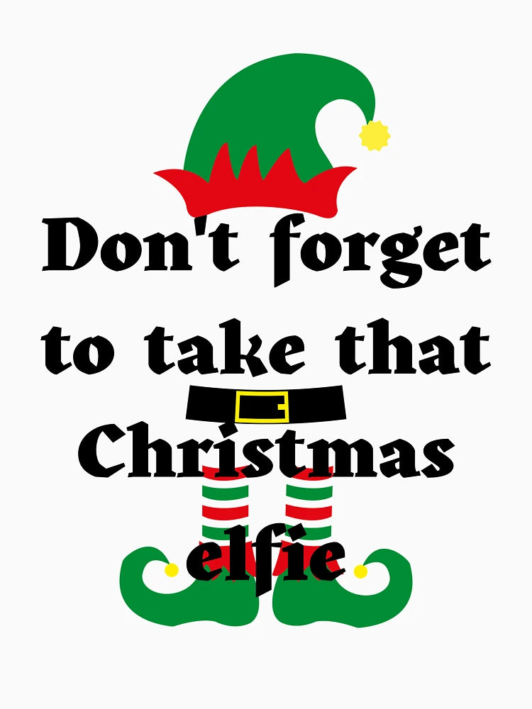 Elfie Elf Christmas Holiday Design