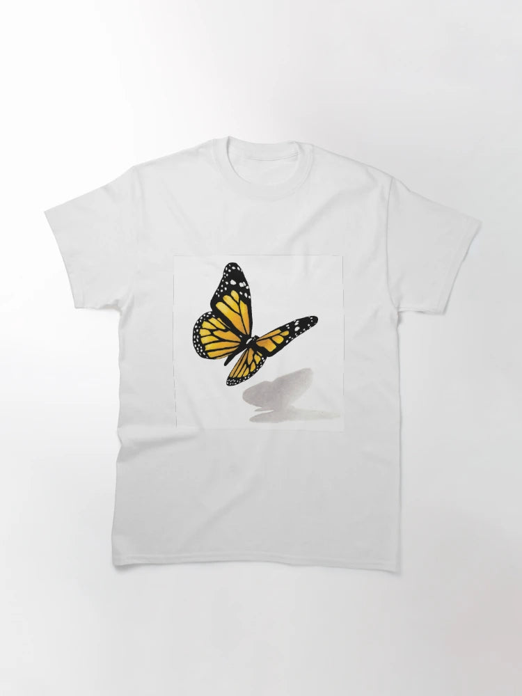 3D Butterfly - colored pencil drawing