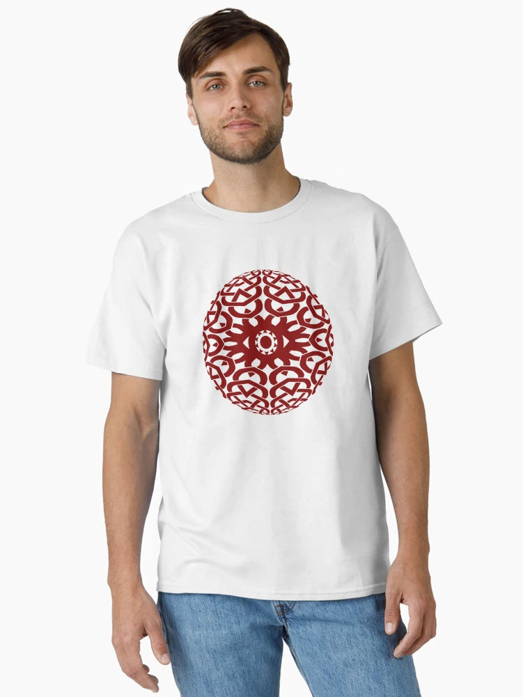 3D Celtic Sphere Design with Eye at the Center