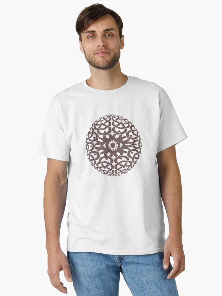 3D Celtic Sphere Design with Eye at the Center