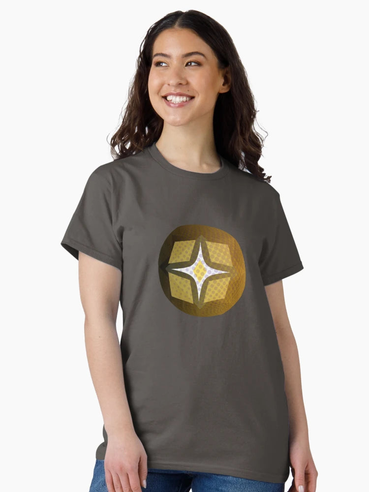 3D Polka Gold Brown
