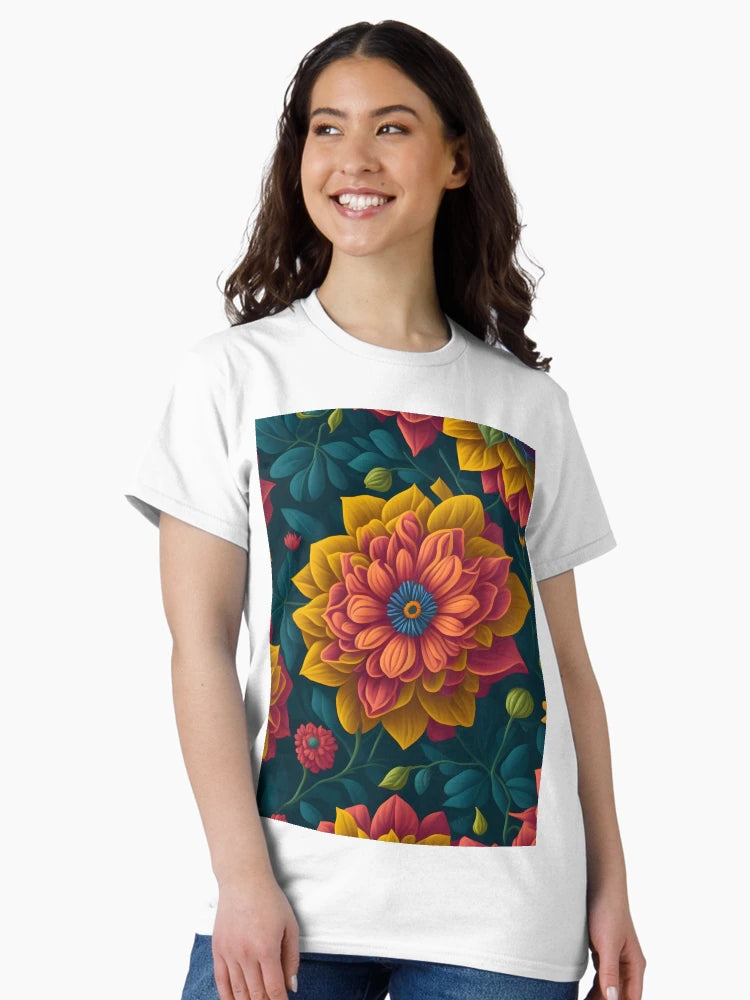 3D flowers Pattern