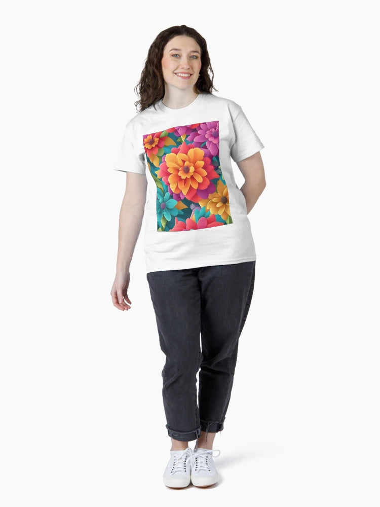 3D flowers Pattern