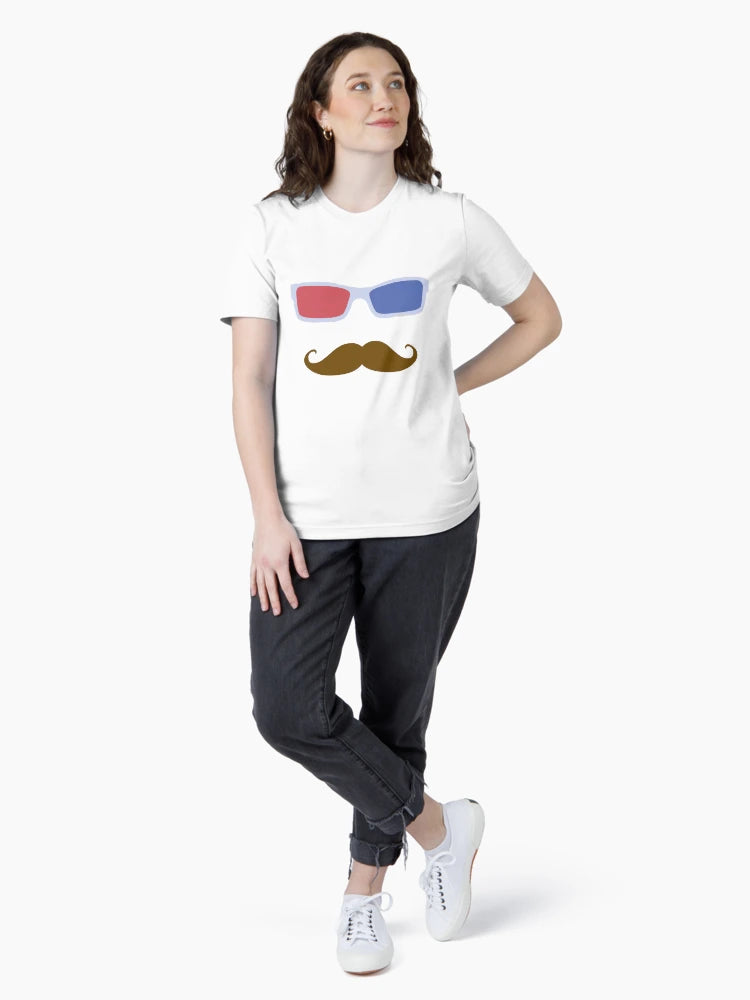 3D Glasses + Moustache