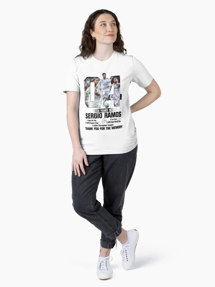 16 Years Of Sergio Ramos- Thank You For The Memory Shirt Gift For Fans, Gift For Men and Women, Gift Halloween Day, Gift Thanksgiving, Gift Christmas Day