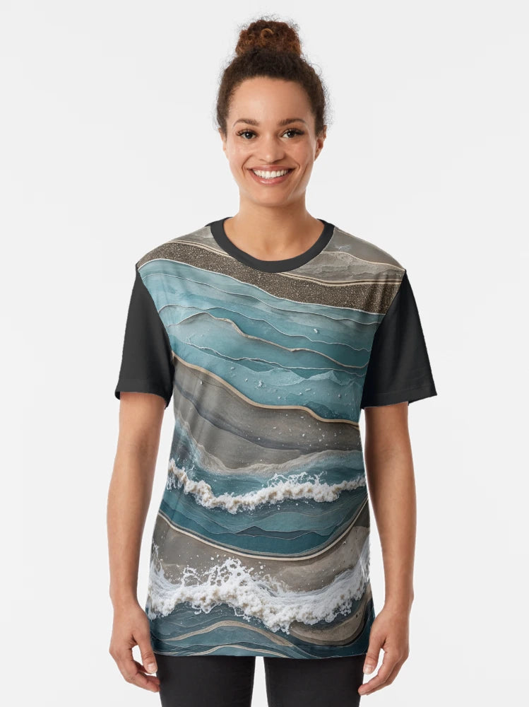 3D Coastline Waves
