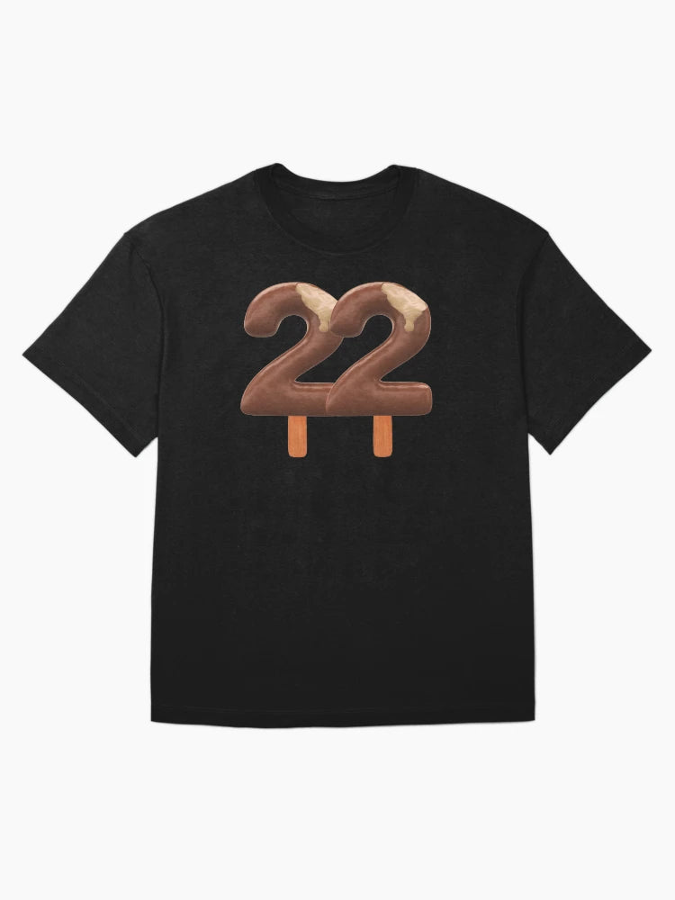 22 Ice Cream Twenty Two Number 3d Chocolate