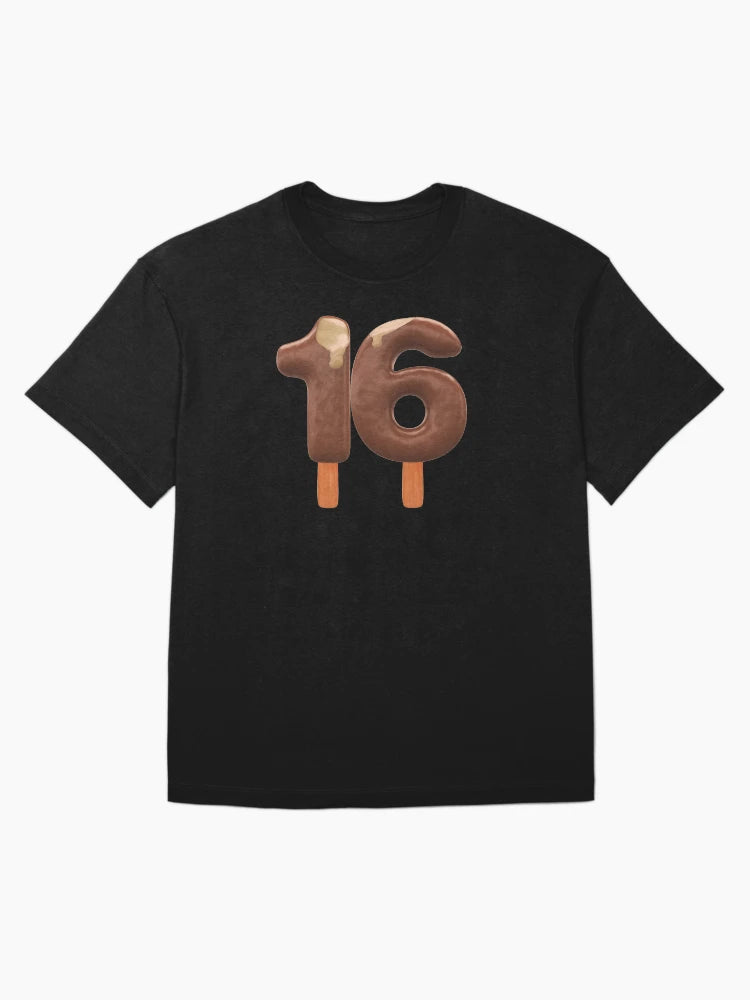 16 Ice Cream Sixteen Number 3d Chocolate