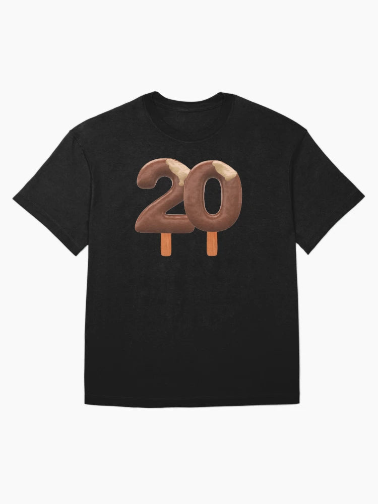 20 Ice Cream Twenty Number 3d Chocolate
