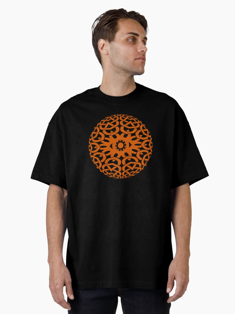 3D Celtic Sphere Design with Eye at the Center