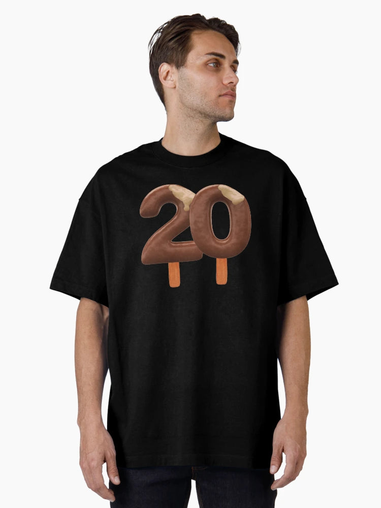 20 Ice Cream Twenty Number 3d Chocolate