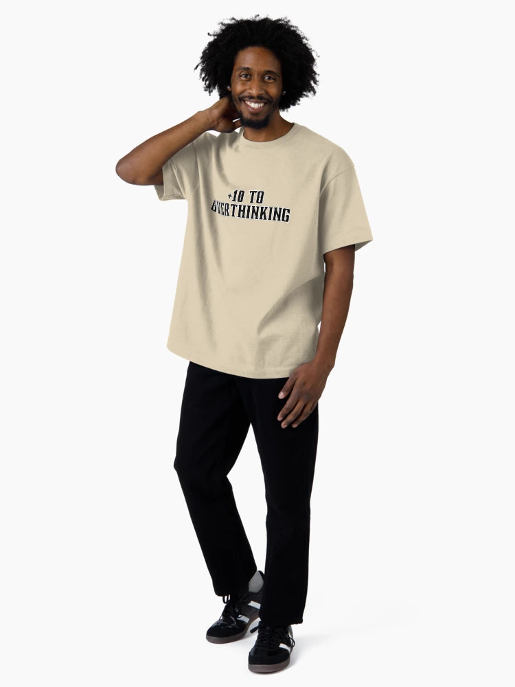 +10 to Overthinking - Funny RPG Stat Block Shirt for Tabletop Nerds and Overthinkers