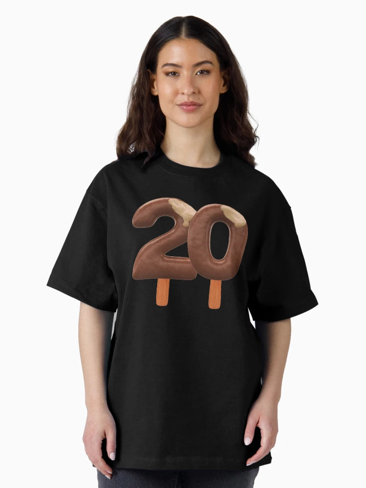 20 Ice Cream Twenty Number 3d Chocolate