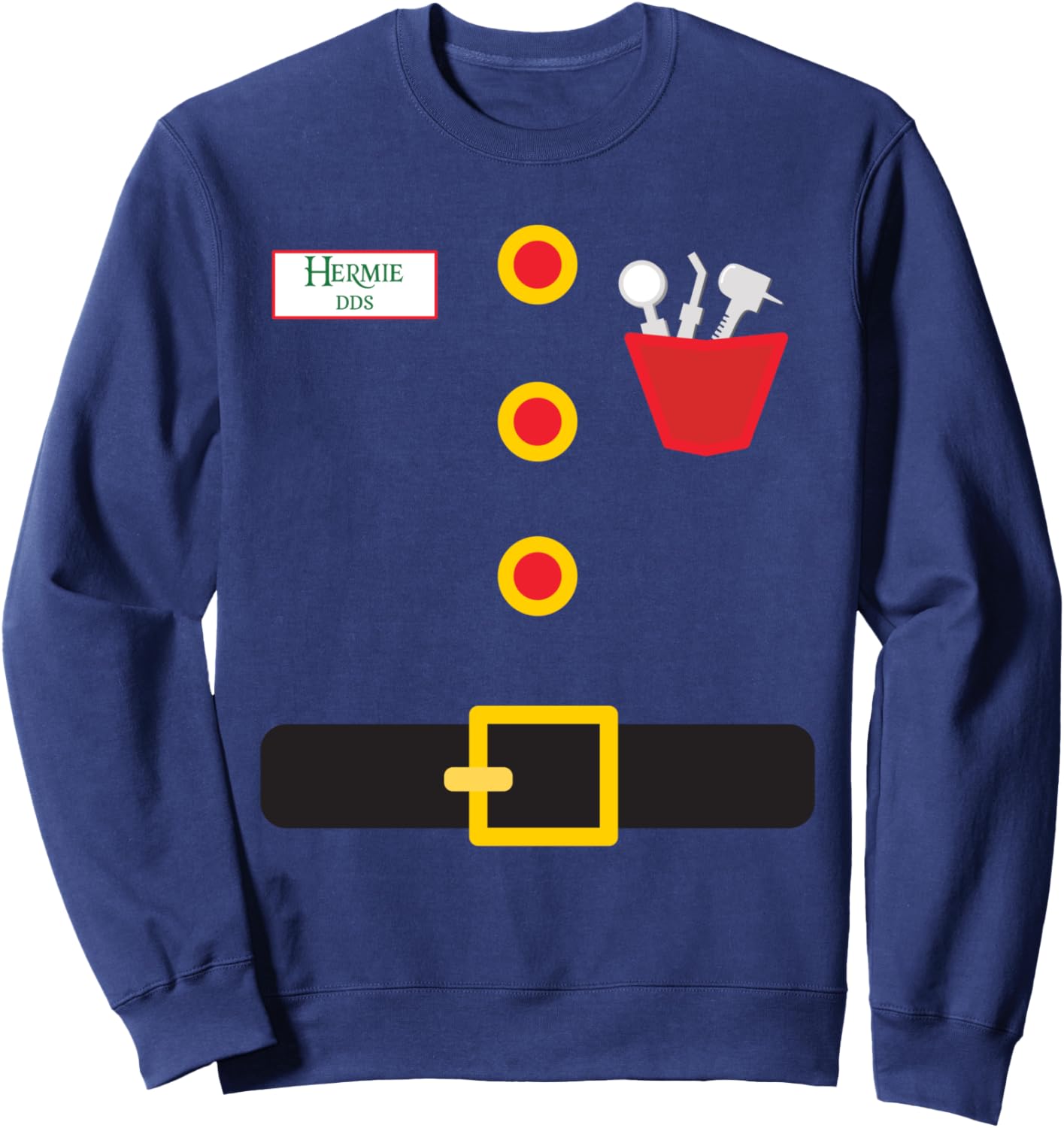 Elf Dentist Funny Christmas Sweatshirt