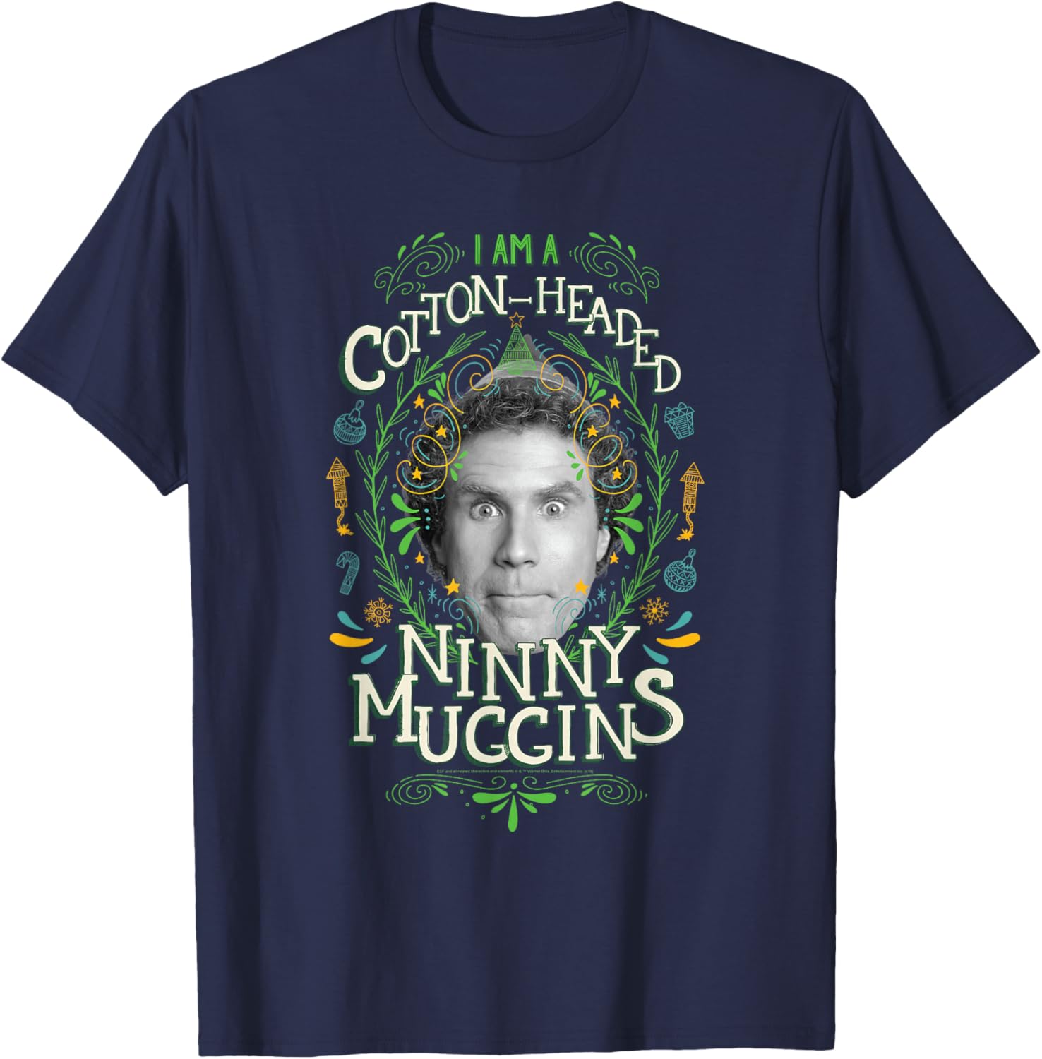Elf Cotton Headed Ninny Muggins T-Shirt