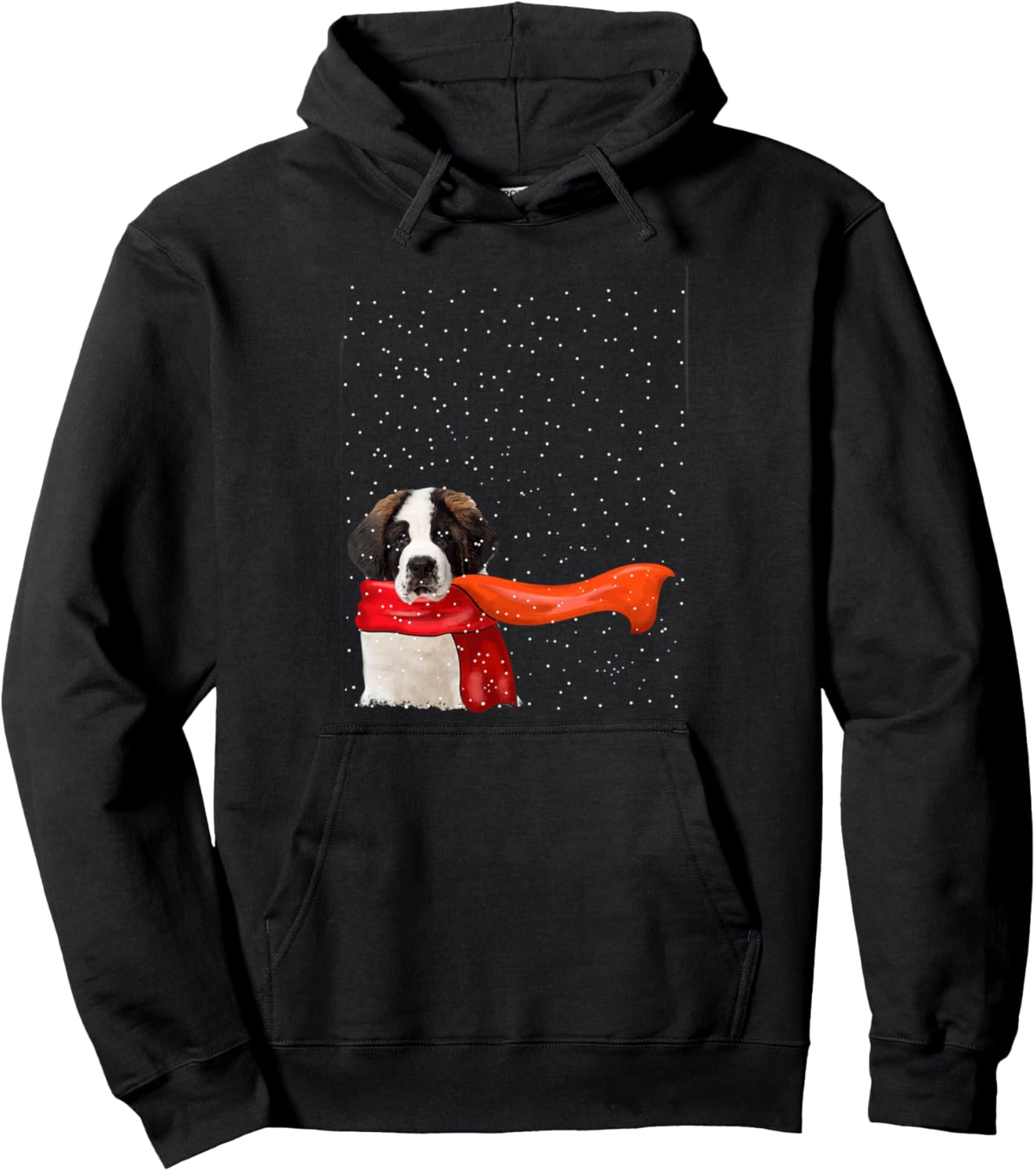 Saint Bernard Dog Winter Christmas Sweater Xmas Pet Pullover Hoodie
