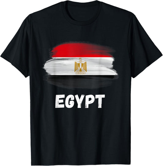 Egypt Flag Pride Retro Egyptian Flag Family Matching T-Shirt