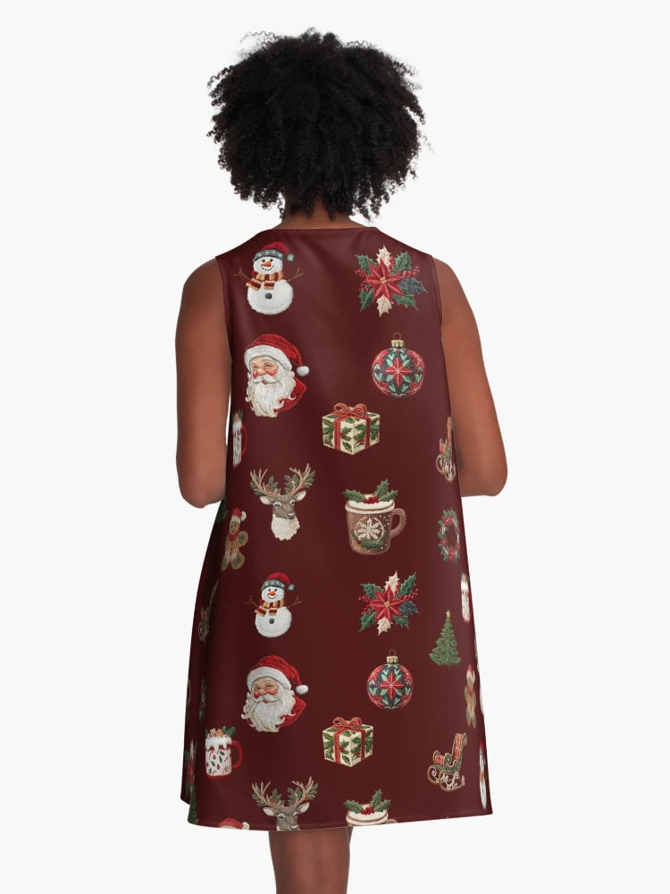 Embroidered Christmas