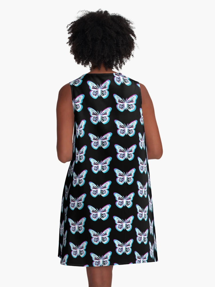 3D Butterfly Glitch