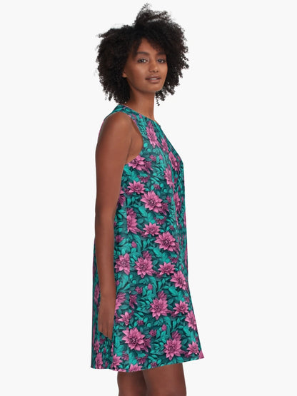 3D effect flower pattern