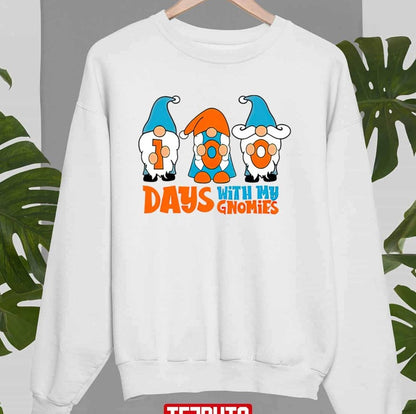 100 Days With Gnomies Magical School Celebration Unisex Sweatshirt