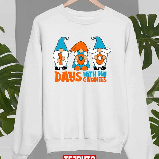 100 Days With Gnomies Magical School Celebration Unisex Sweatshirt