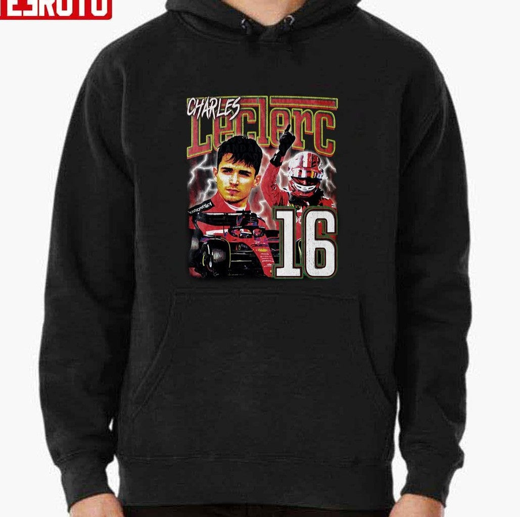 #16 Charles Leclerc Art Bootleg Unisex T-shirt