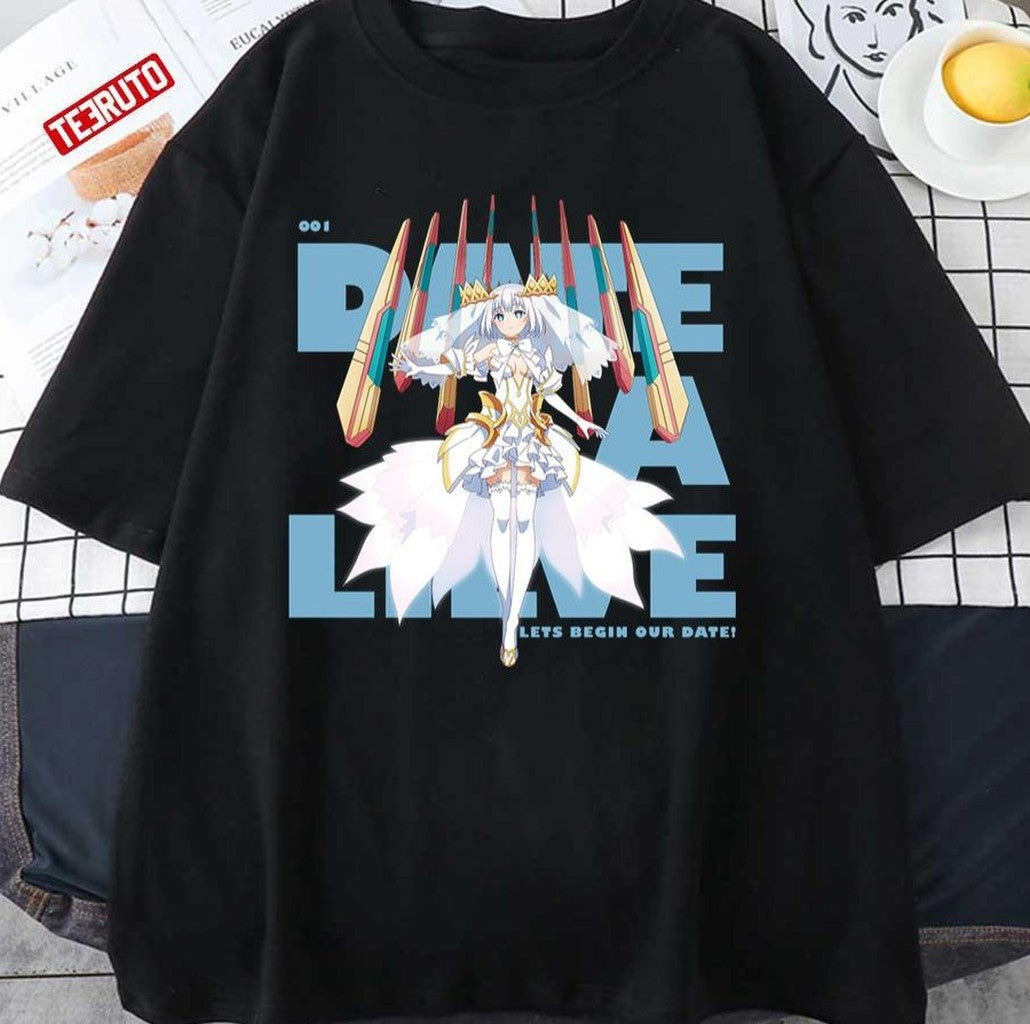 001 Date A Live Origami Tobiichi Unisex T-shirt