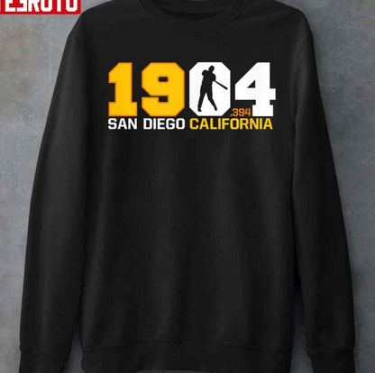 1904 Baseball San Diego Padres Unisex Sweatshirt
