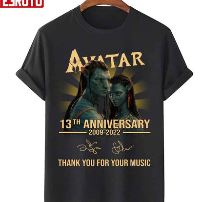 13th Anniversary 2009 2022 Thank You For Memories Signatures Unisex Sweatshirt