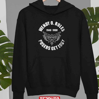 1949 1998 Wendy O Rules Posers Get Lost Unisex T-Shirt