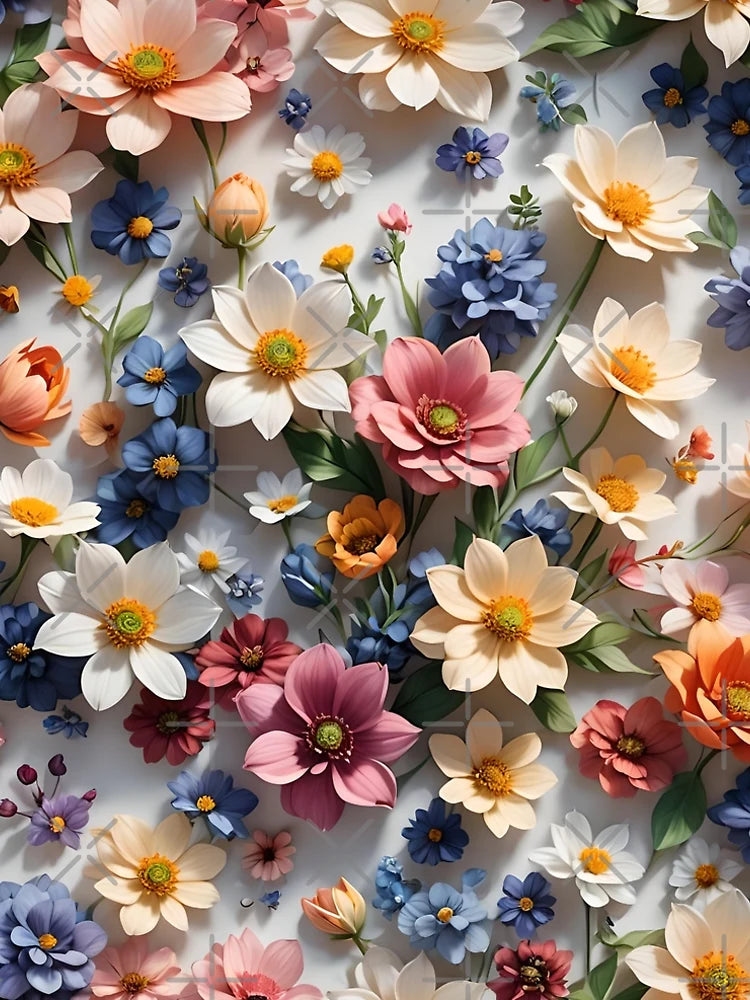 3D Flowers