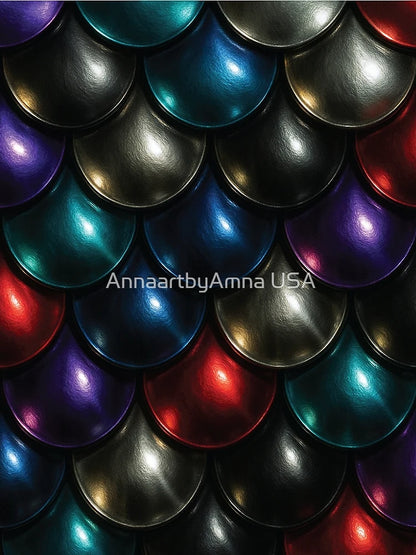3d mermaid scales