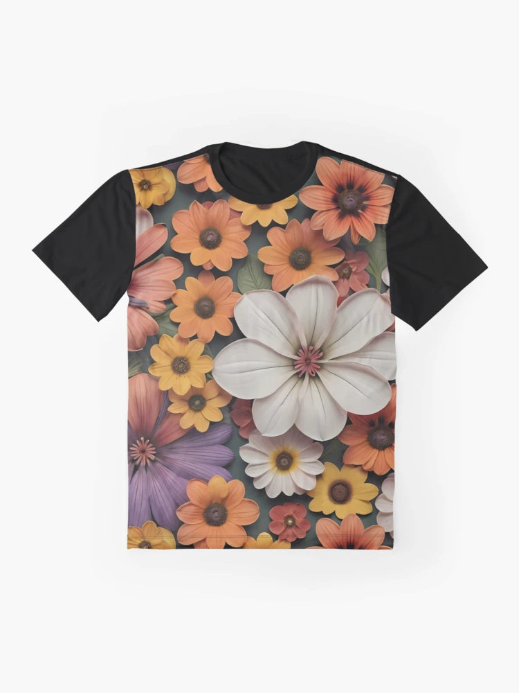 3d Colorful Flowers