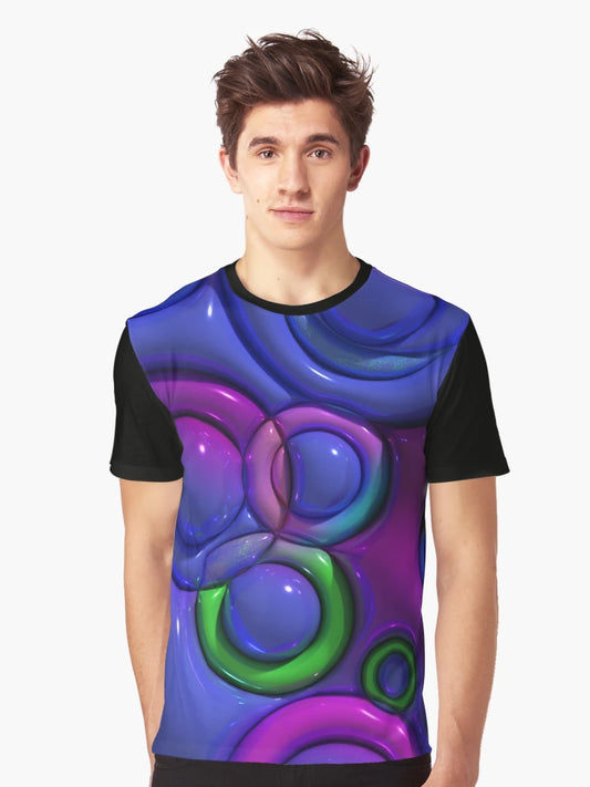 3D Effect Graphic Illustration For Cases, Skins & More