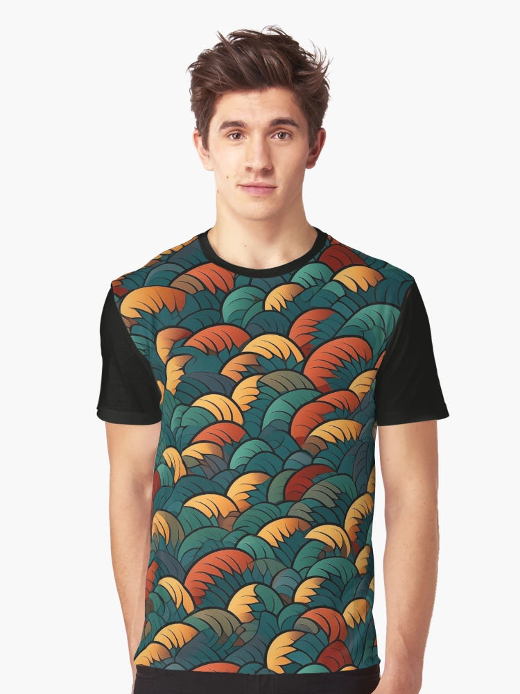 3D Optical Illusion, Hidden Image, Hidden 3D Picture, Seamless Pattern 3D