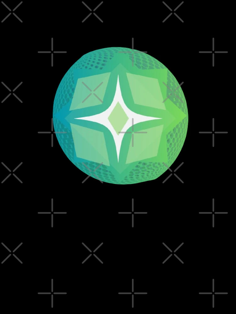 3D Polka Sea Green