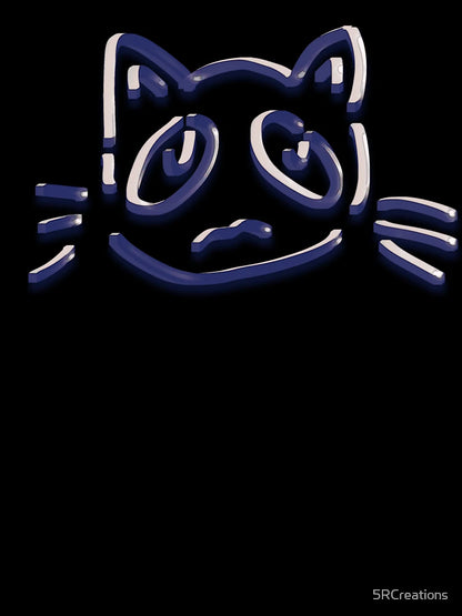 3d silly cat