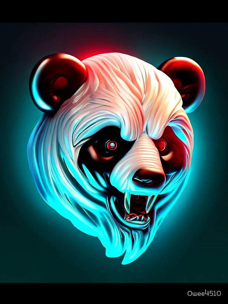 3D Lion Sticker