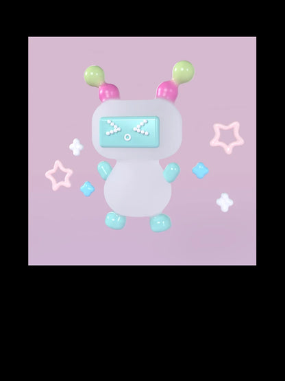 3D alien creature