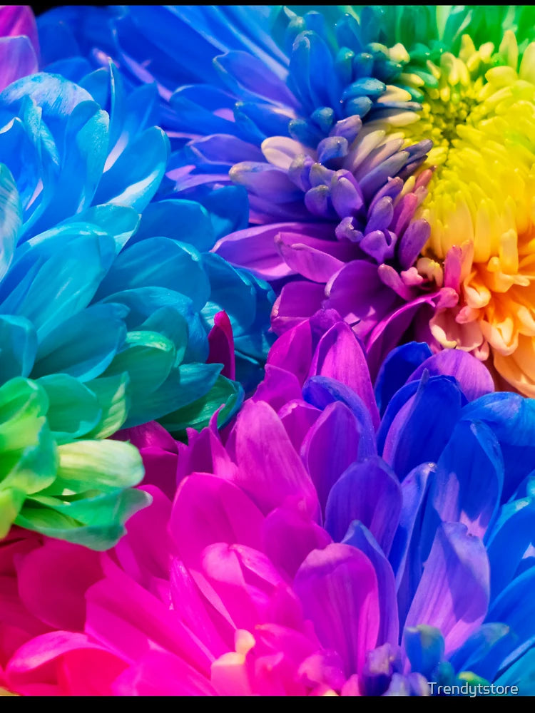3D Rainbow colours