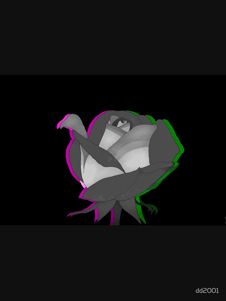 3D rose
